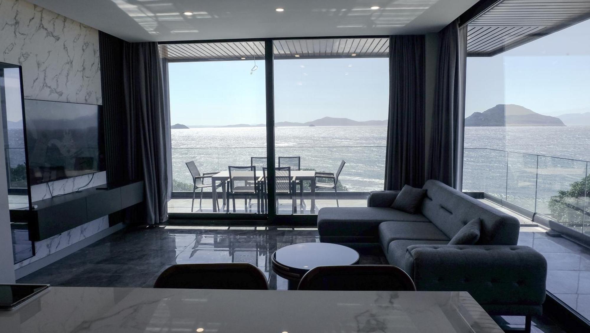 Bodrum Ada Apart Otel Turgutreis موجلا المظهر الخارجي الصورة