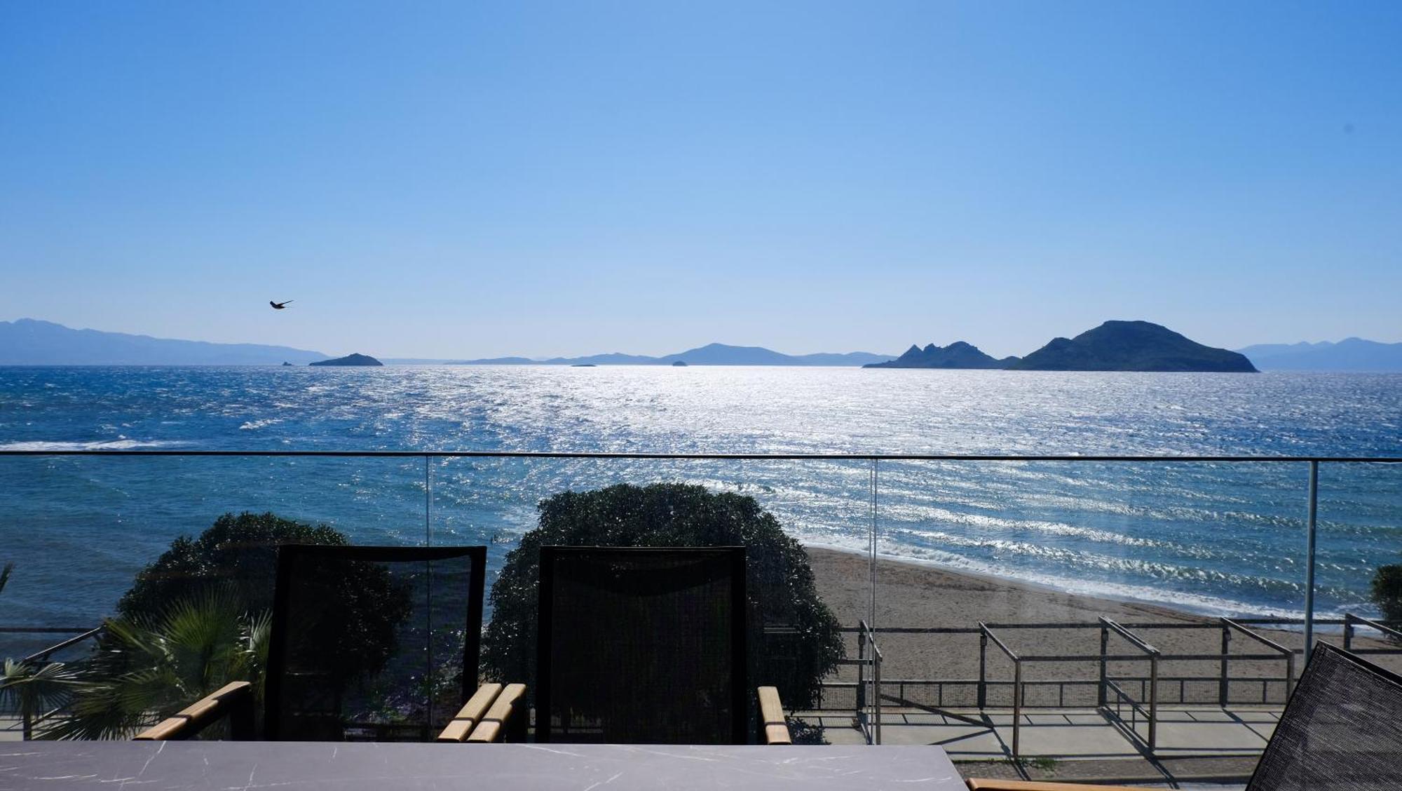 Bodrum Ada Apart Otel Turgutreis موجلا المظهر الخارجي الصورة