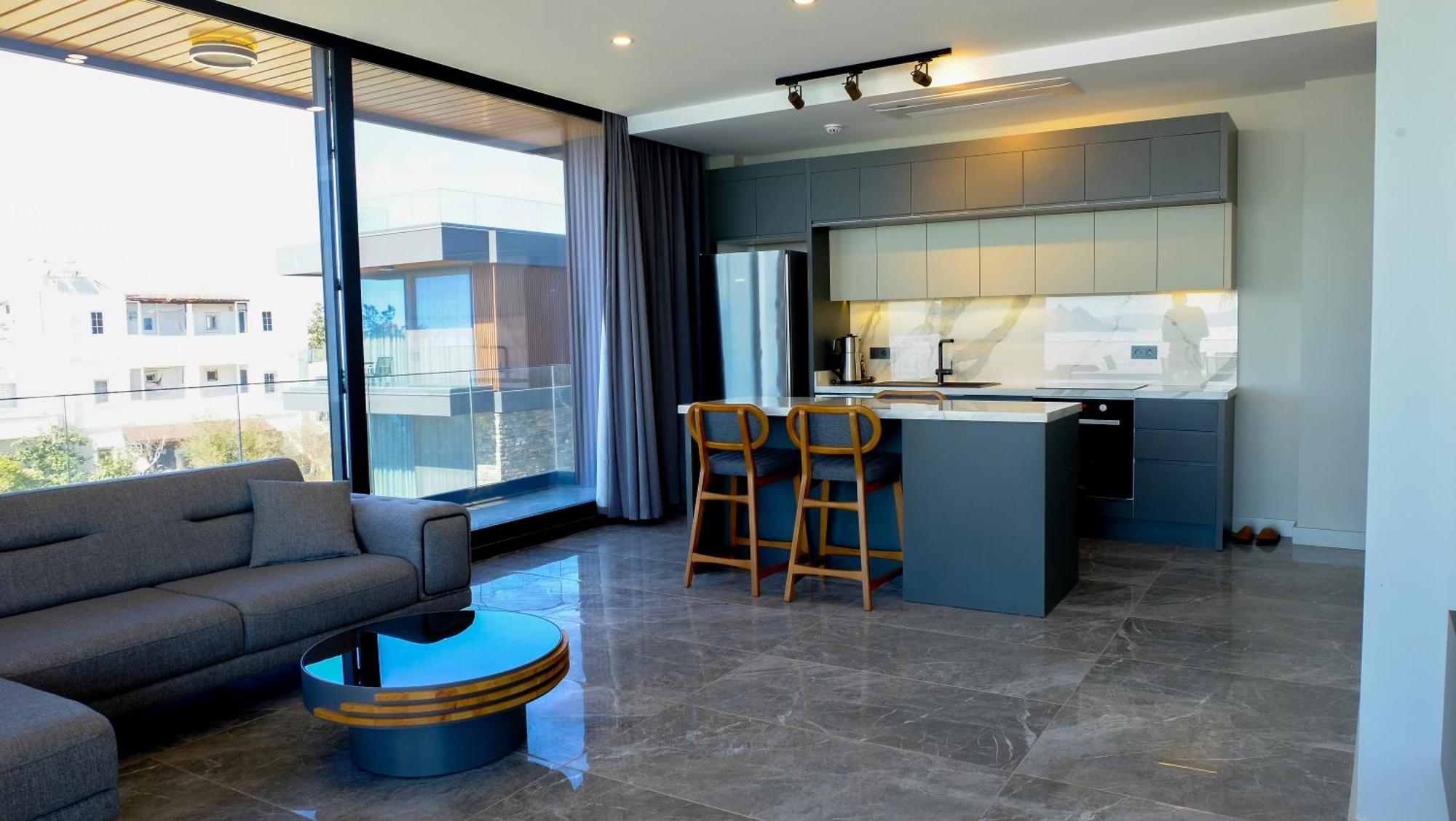 Bodrum Ada Apart Otel Turgutreis موجلا المظهر الخارجي الصورة