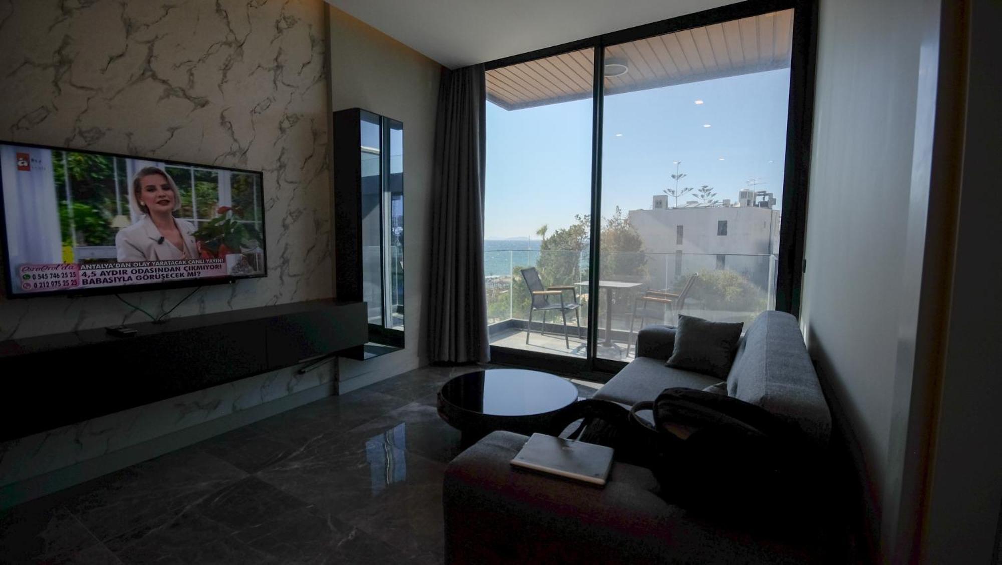 Bodrum Ada Apart Otel Turgutreis موجلا المظهر الخارجي الصورة