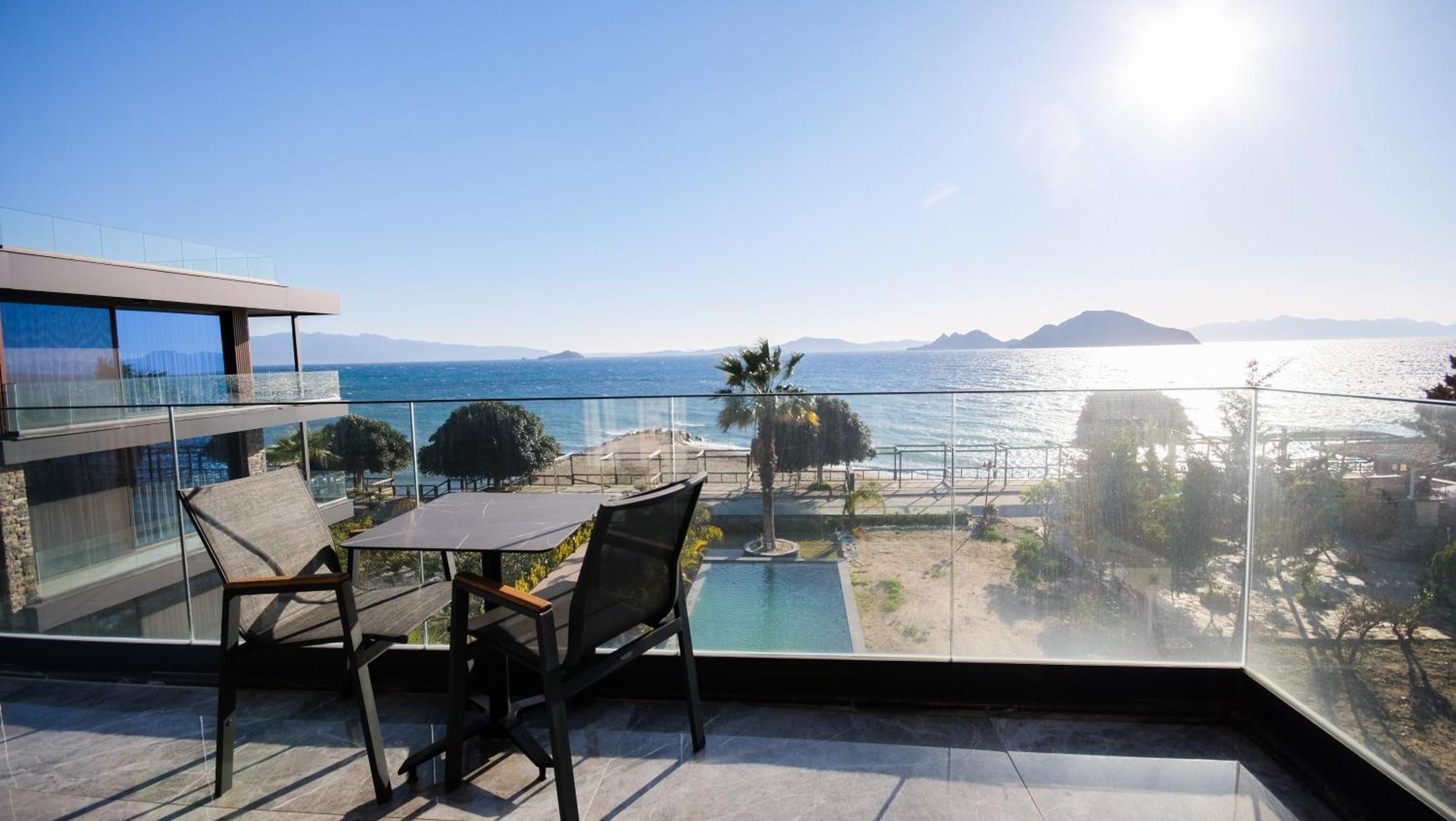 Bodrum Ada Apart Otel Turgutreis موجلا المظهر الخارجي الصورة