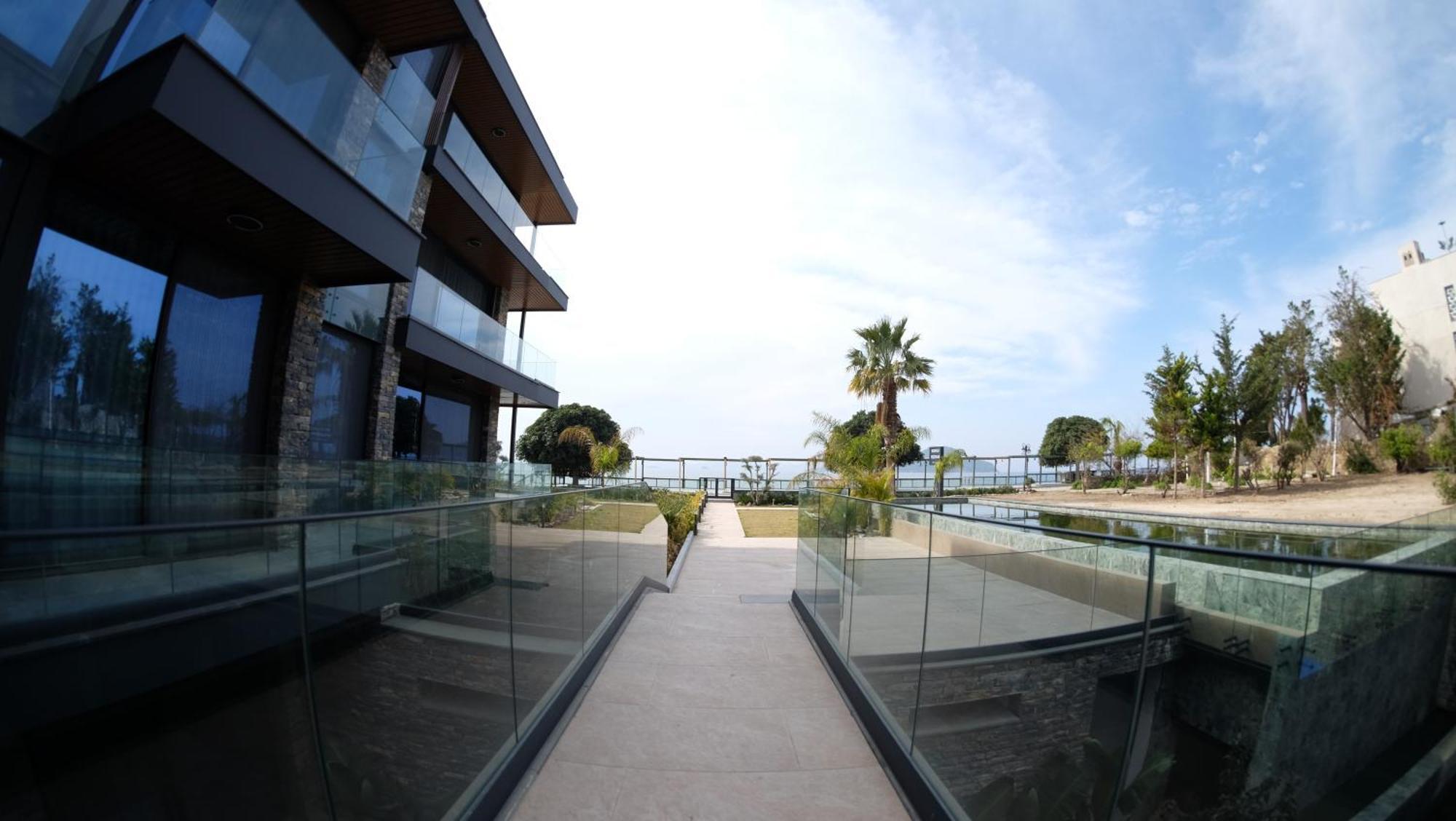 Bodrum Ada Apart Otel Turgutreis موجلا المظهر الخارجي الصورة