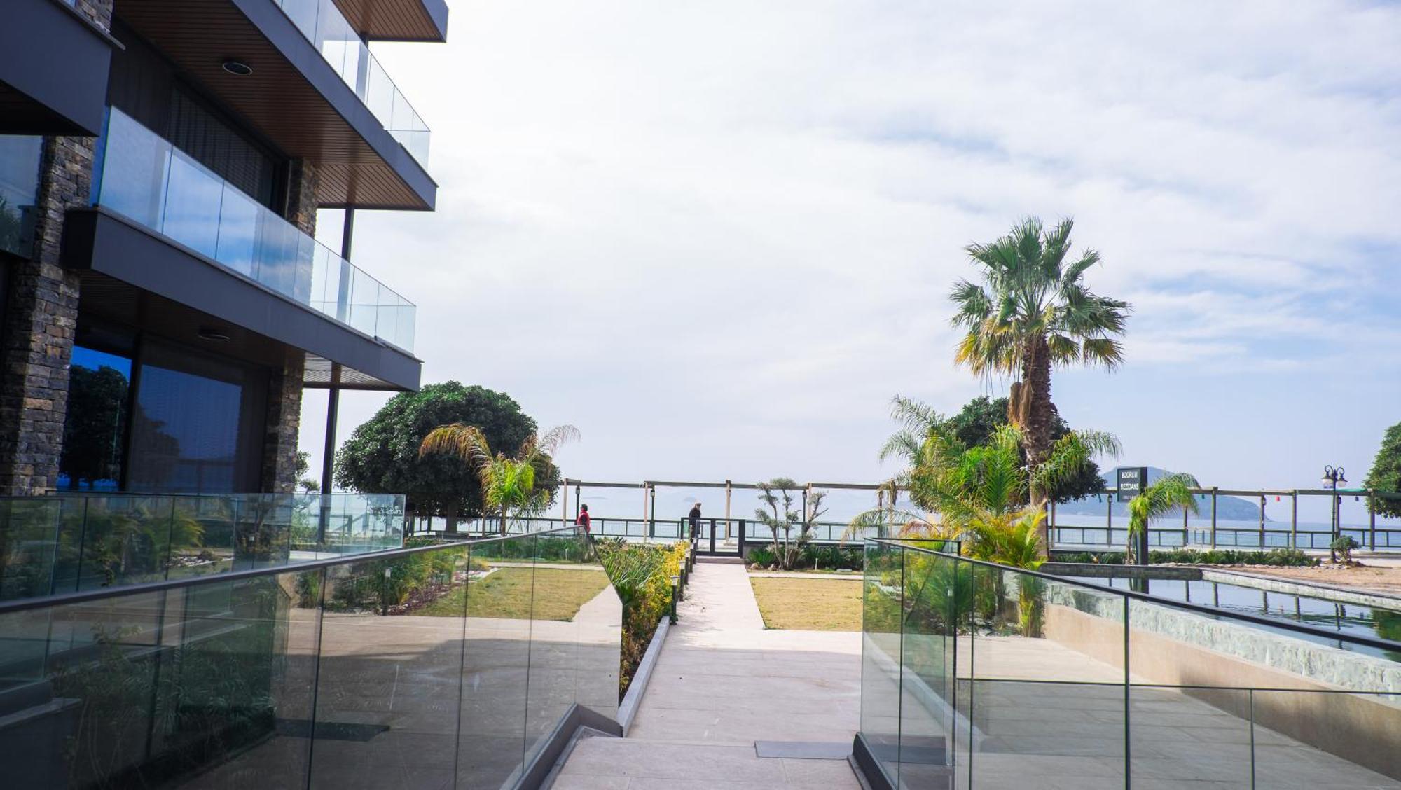 Bodrum Ada Apart Otel Turgutreis موجلا المظهر الخارجي الصورة