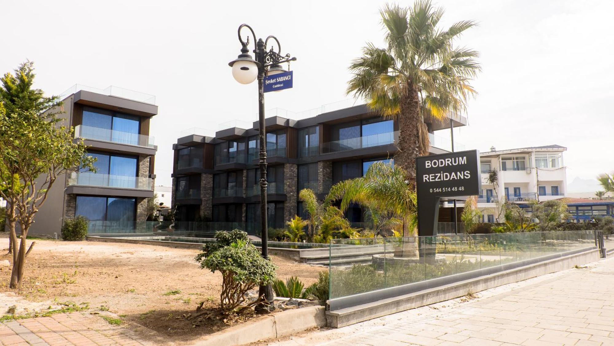 Bodrum Ada Apart Otel Turgutreis موجلا المظهر الخارجي الصورة