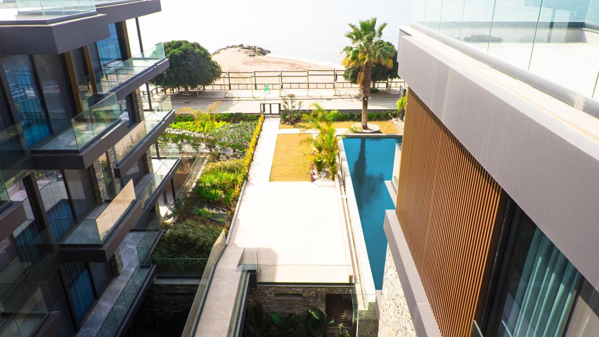 Bodrum Ada Apart Otel Turgutreis موجلا المظهر الخارجي الصورة