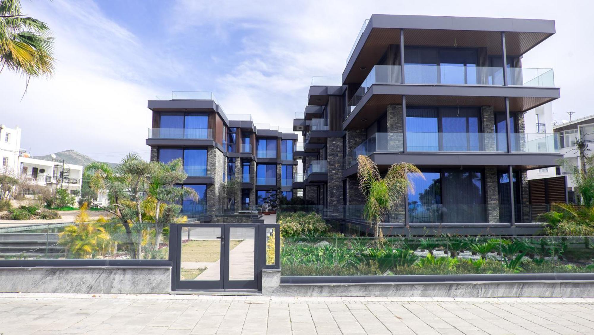 Bodrum Ada Apart Otel Turgutreis موجلا المظهر الخارجي الصورة