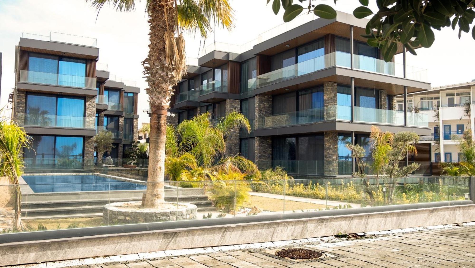Bodrum Ada Apart Otel Turgutreis موجلا المظهر الخارجي الصورة