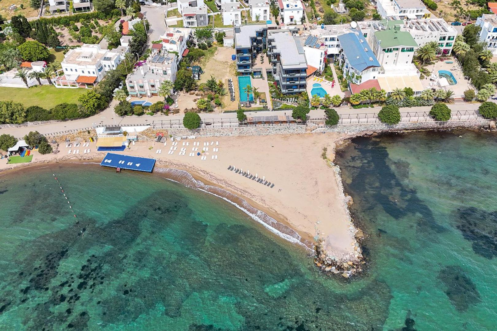Bodrum Ada Apart Otel Turgutreis موجلا المظهر الخارجي الصورة
