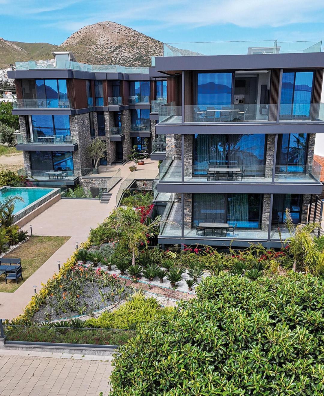 Bodrum Ada Apart Otel Turgutreis موجلا المظهر الخارجي الصورة