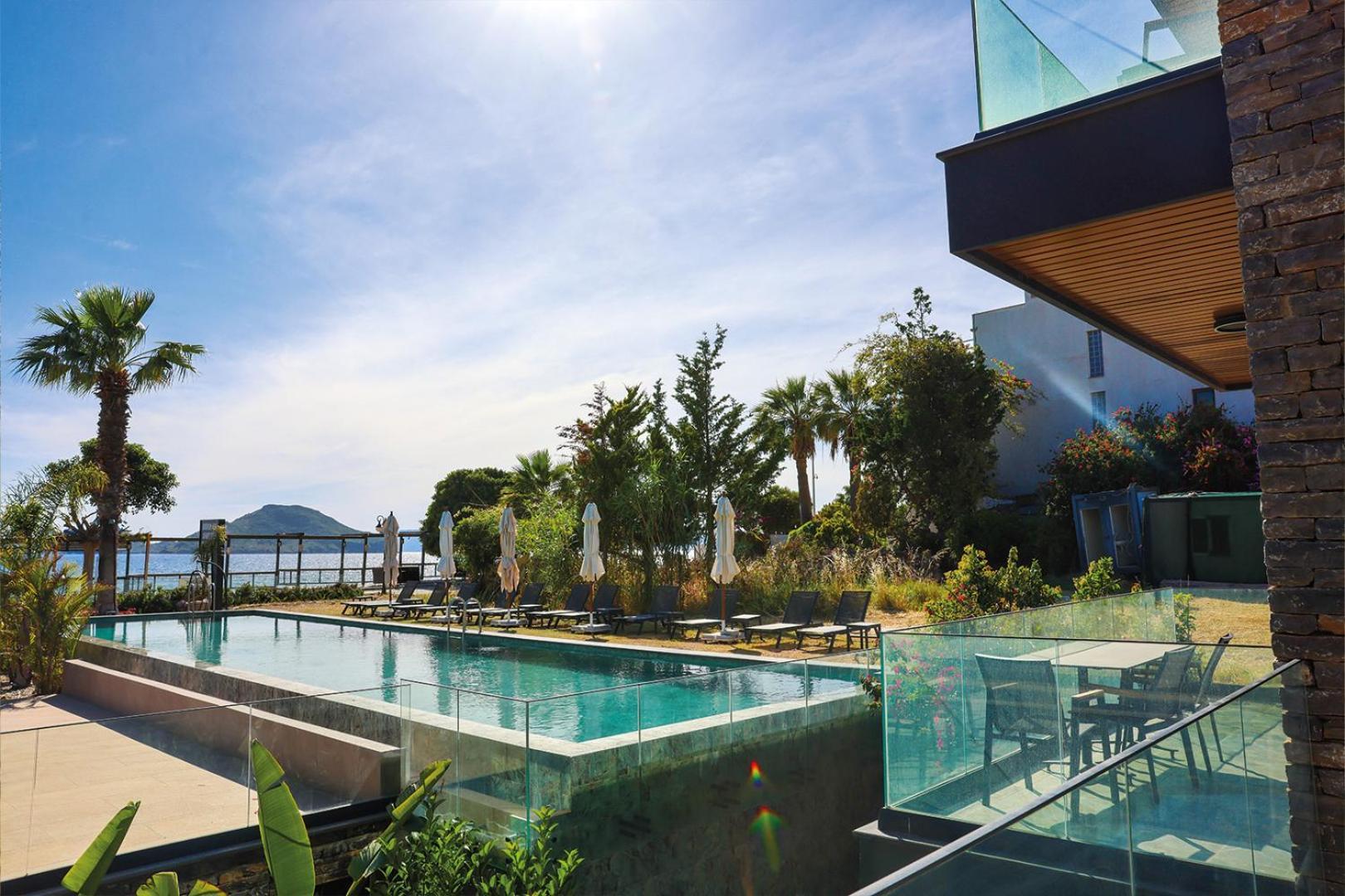 Bodrum Ada Apart Otel Turgutreis موجلا المظهر الخارجي الصورة